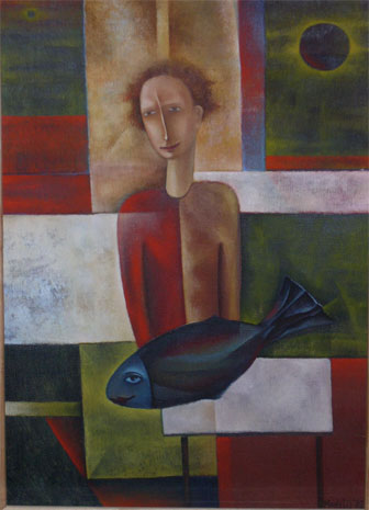 Boy with a fish